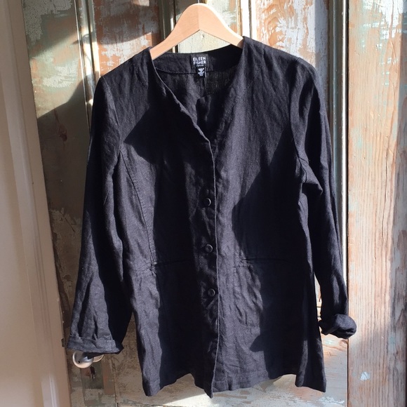 Eileen Fisher Tops - Eileen Fisher linen jacket